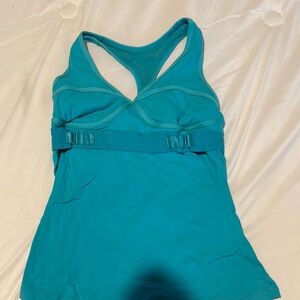 Lululemon Athletica Teal Tank Top